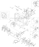 Auger and Auger Housing Diagram and Parts List for 31AM63LF701 2012 Yard Man Snow Blower